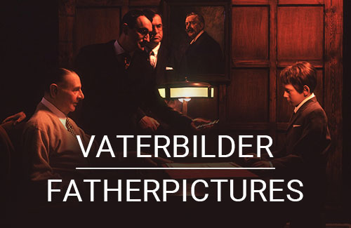 VATERBILDER | FATHERPICTURES - SCENIC PICTUES WITH SILICONE FIGURES - DER VERTRAG / THE CONTRACT, 2002 / 2004 | Burkhard von Harder